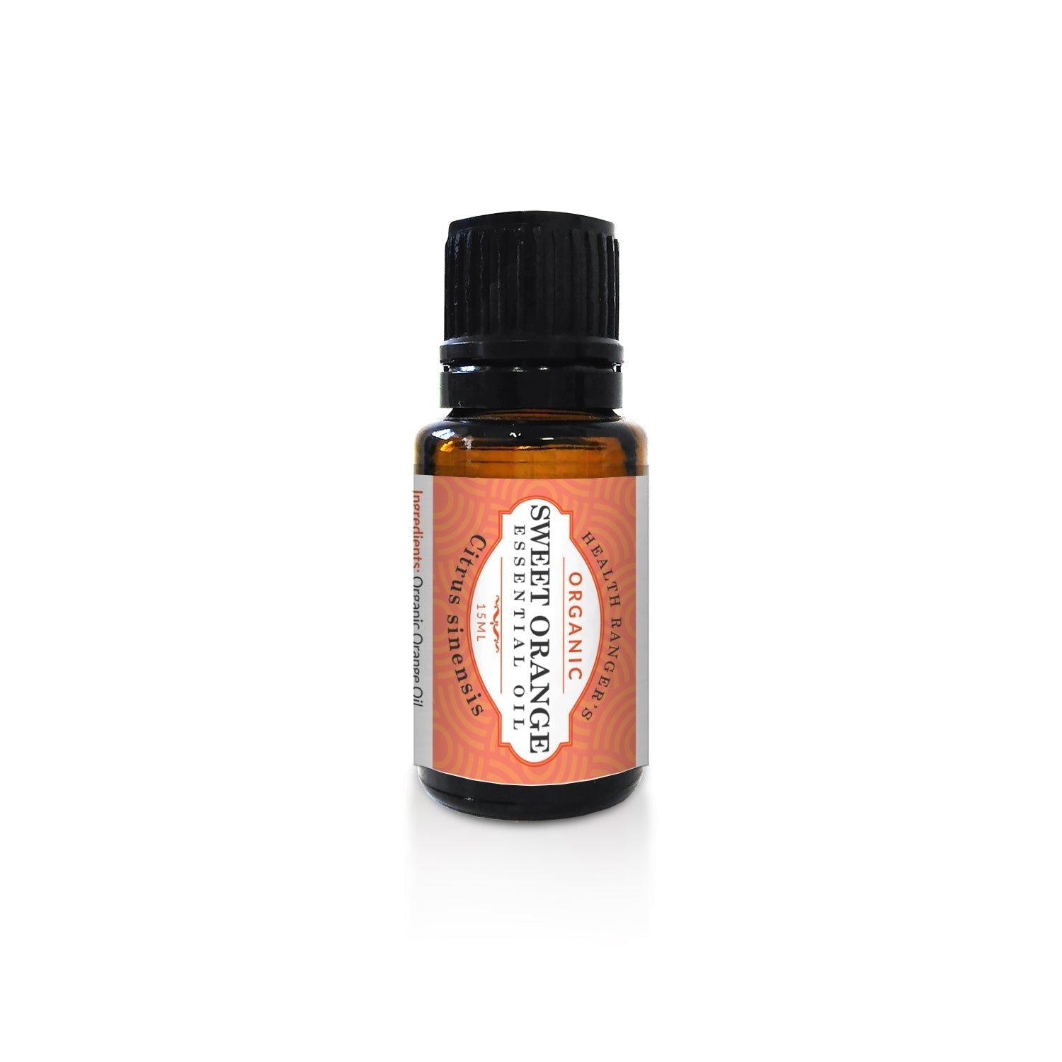 Organic Sweet Orange Essential Oil 0.5oz (15ml) (6-Pack)
