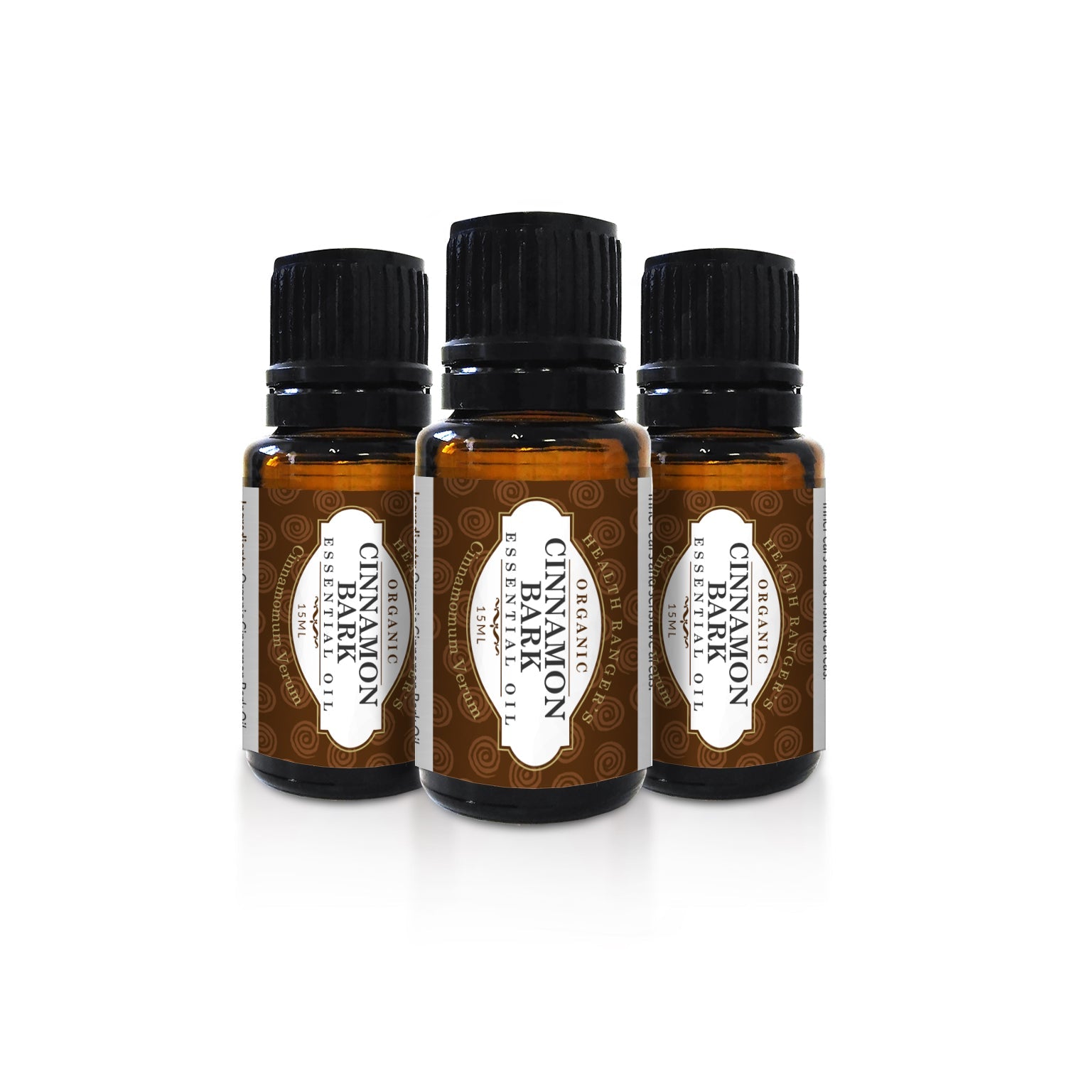 Organic Cinnamon Bark Essential Oil 15ml (3-Pack)