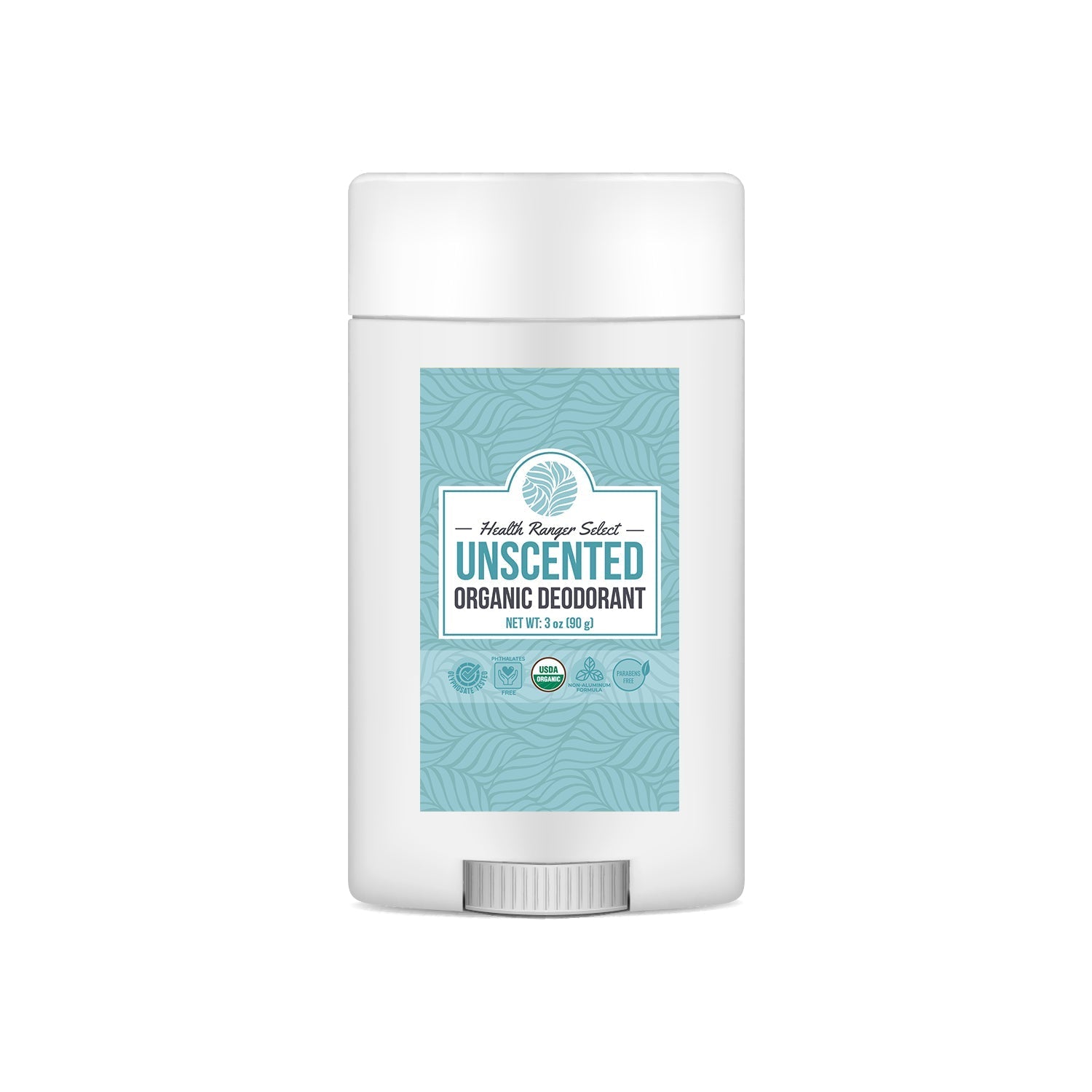 Organic Unscented Deodorant 3oz (90g) (6-Pack)