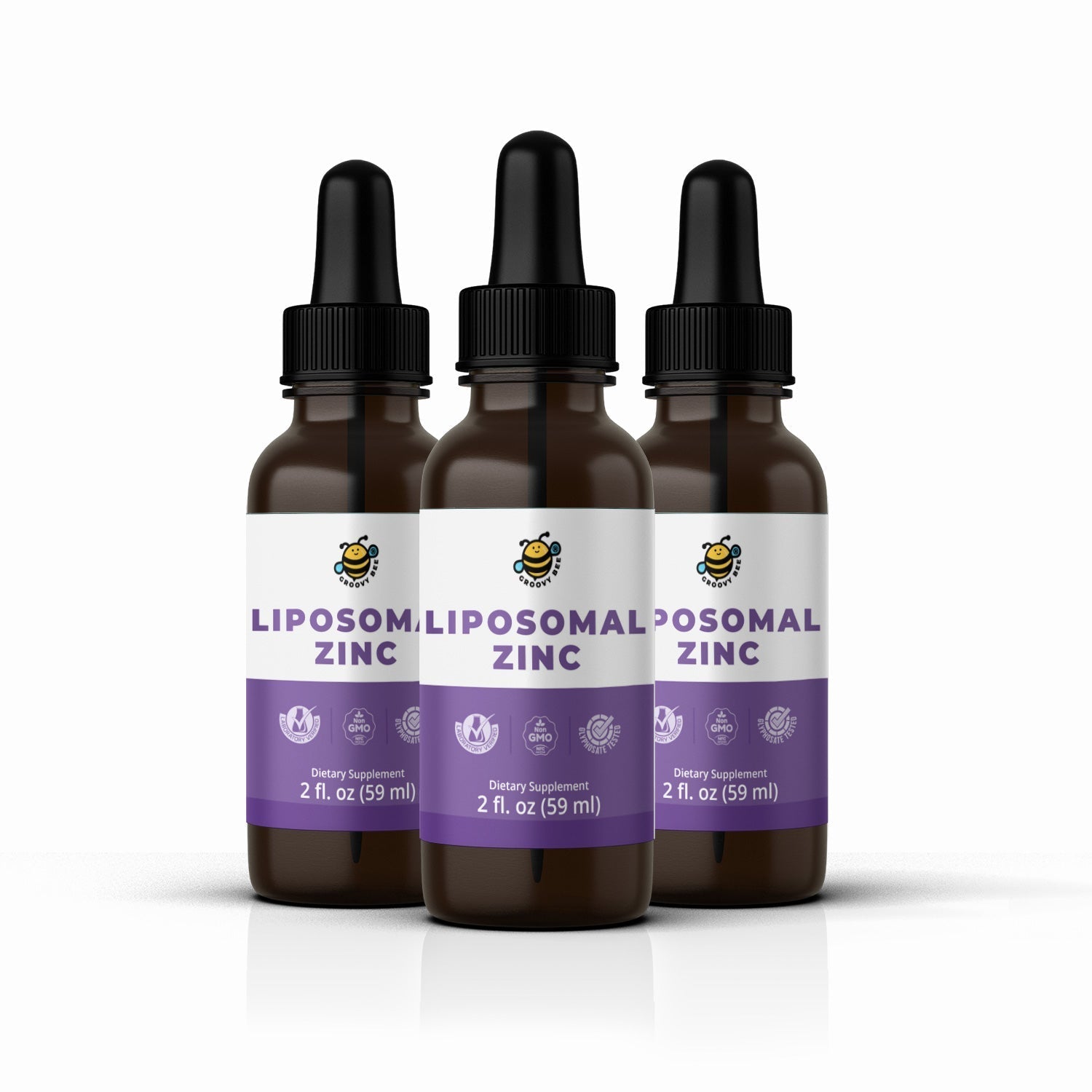 Liposomal Zinc 2 fl. oz (59ml) (6-Pack)