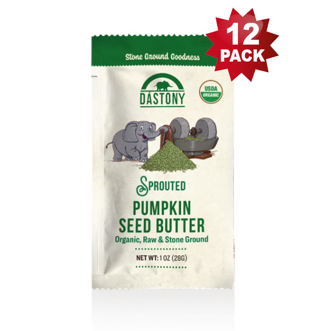 Dastony Stone Ground Sprouted Pumpkin Seed Butter (12-Pack)