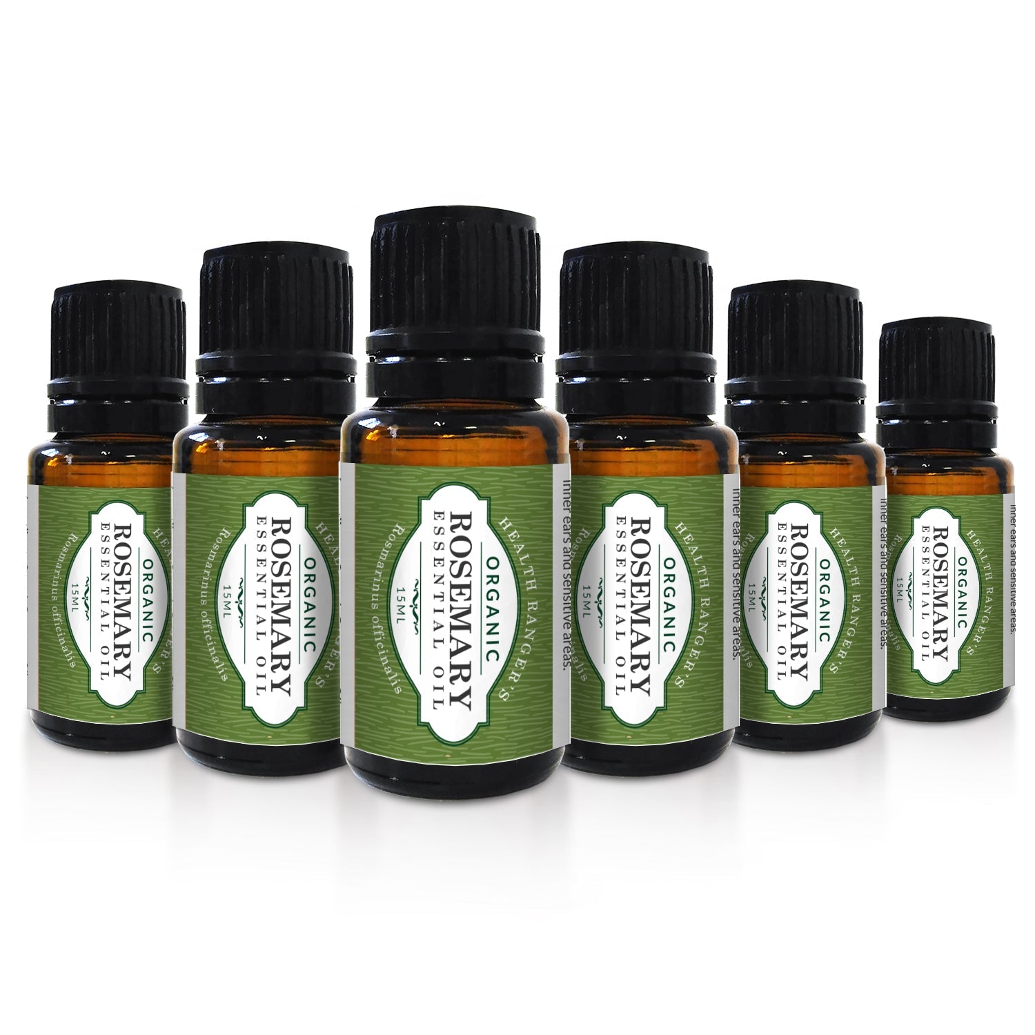 Organic Rosemary Essential Oil 0.5oz (15ml) (6-Pack)