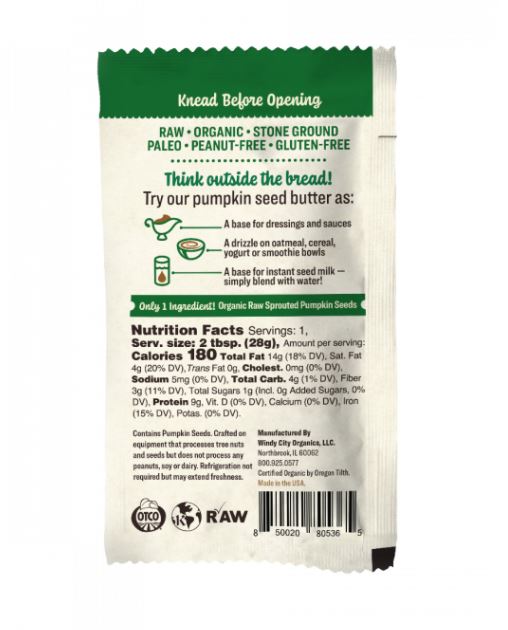 Dastony Stone Ground Sprouted Pumpkin Seed Butter (12-Pack)