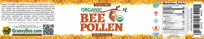 Organic Bee Pollen - Groovy Bee® 8oz (227g) (6-Pack)