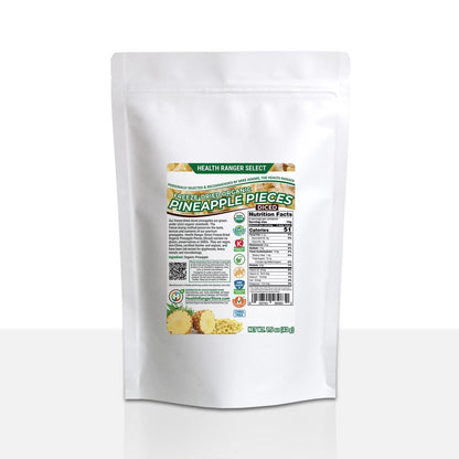 Organic Freeze Dried Pineapple 1.5oz (43g)