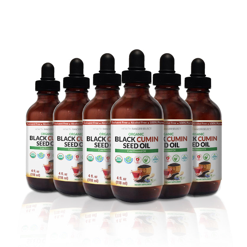 Organic Black Cumin Seed Oil 4oz (6-Pack)