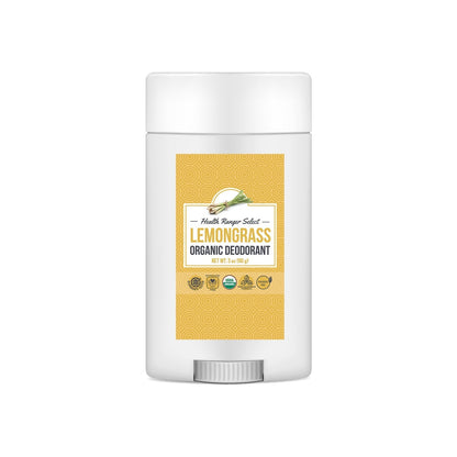 Organic Lemongrass Deodorant 3oz (90g) (6-Pack)